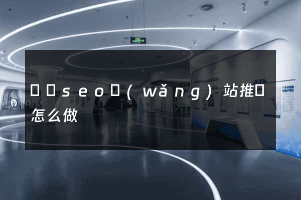 涇縣seo網(wǎng)站推廣怎么做