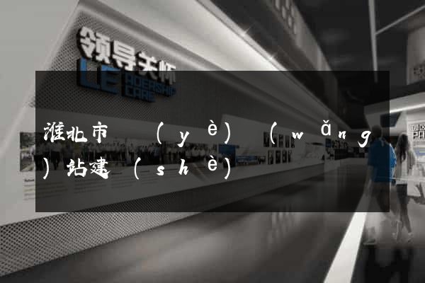 淮北市專業(yè)網(wǎng)站建設(shè)