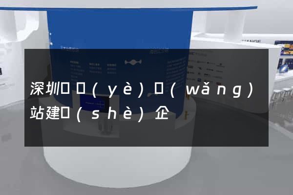 深圳專業(yè)網(wǎng)站建設(shè)企
