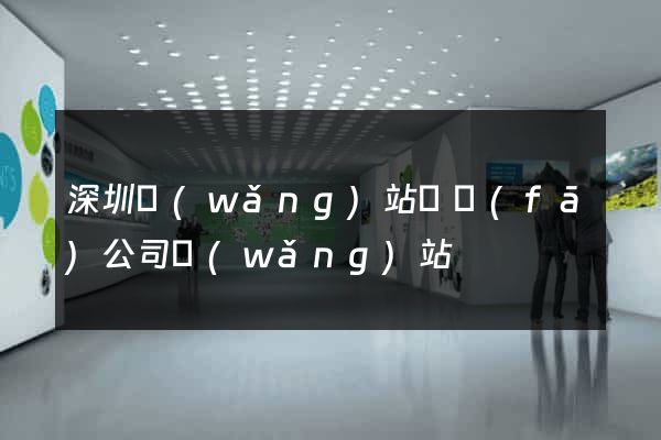 深圳網(wǎng)站開發(fā)公司網(wǎng)站