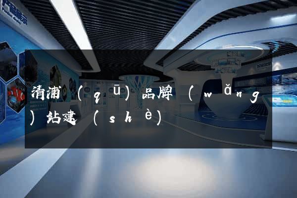 清浦區(qū)品牌網(wǎng)站建設(shè)
