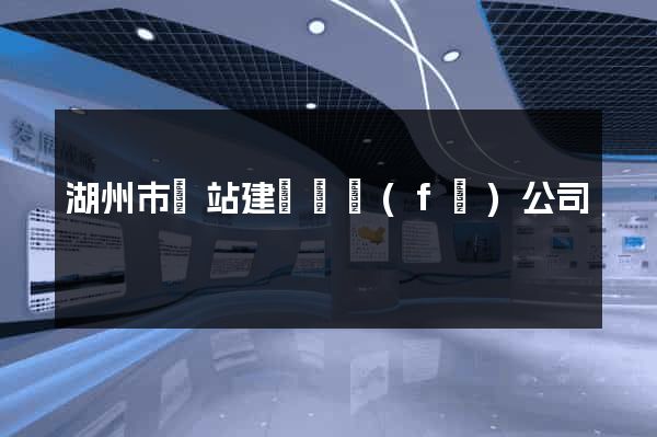 湖州市網站建設開發(fā)公司