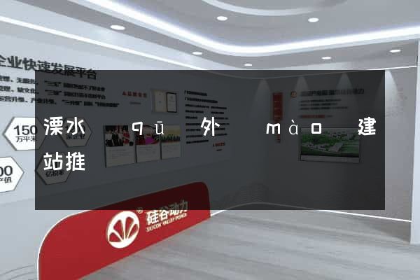 溧水區(qū)外貿(mào)建站推廣