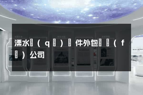 溧水區(qū)軟件外包開發(fā)公司