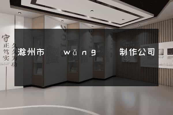 滁州市網(wǎng)頁制作公司