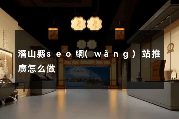 潛山縣seo網(wǎng)站推廣怎么做