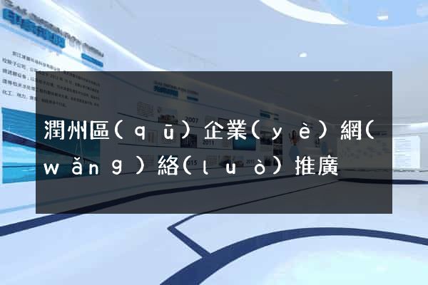 潤州區(qū)企業(yè)網(wǎng)絡(luò)推廣