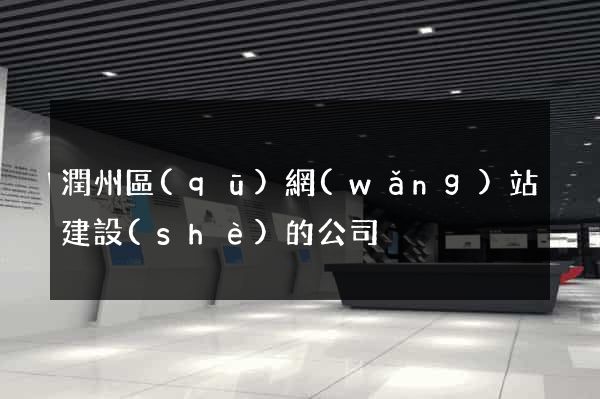 潤州區(qū)網(wǎng)站建設(shè)的公司