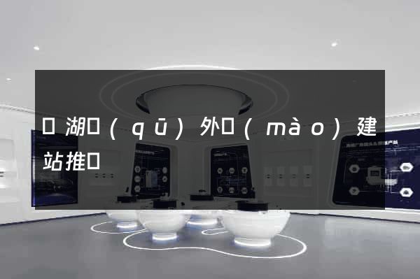 濱湖區(qū)外貿(mào)建站推廣