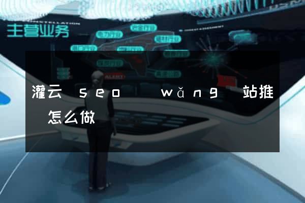 灌云縣seo網(wǎng)站推廣怎么做