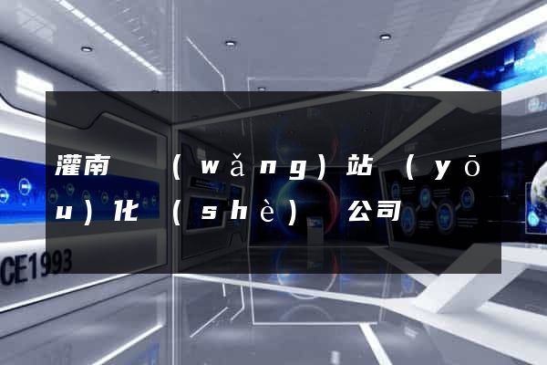 灌南縣網(wǎng)站優(yōu)化設(shè)計公司