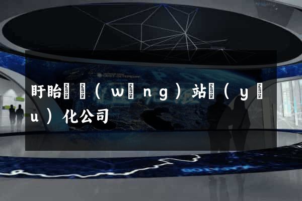 盱眙縣網(wǎng)站優(yōu)化公司
