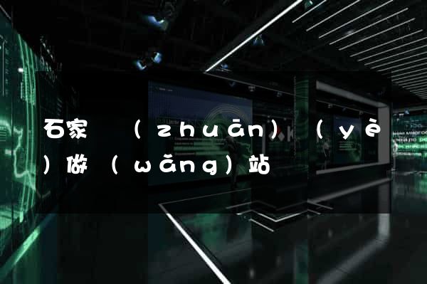 石家莊專(zhuān)業(yè)做網(wǎng)站