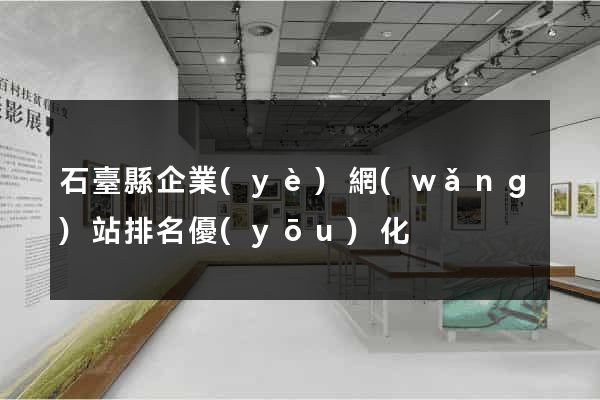 石臺縣企業(yè)網(wǎng)站排名優(yōu)化