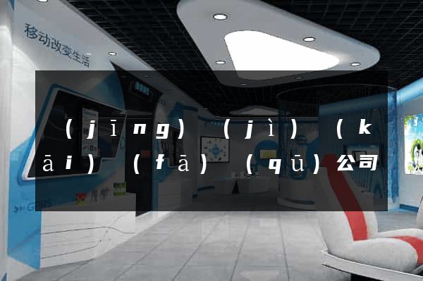 經(jīng)濟(jì)開(kāi)發(fā)區(qū)公司網(wǎng)站怎么做