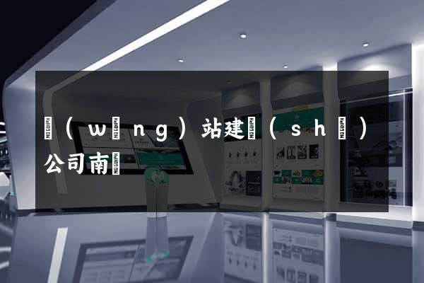 網(wǎng)站建設(shè)公司南寧