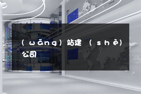 網(wǎng)站建設(shè)類公司