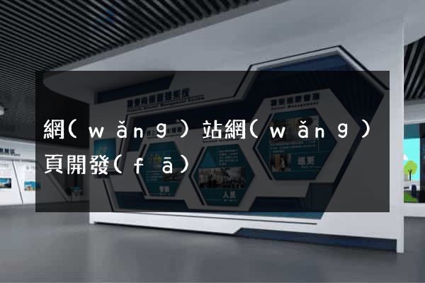 網(wǎng)站網(wǎng)頁開發(fā)