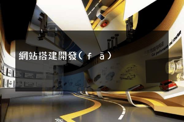 網站搭建開發(fā)