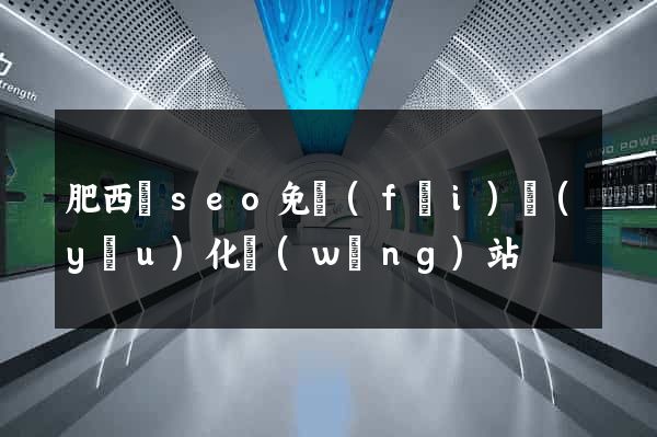 肥西縣seo免費(fèi)優(yōu)化網(wǎng)站