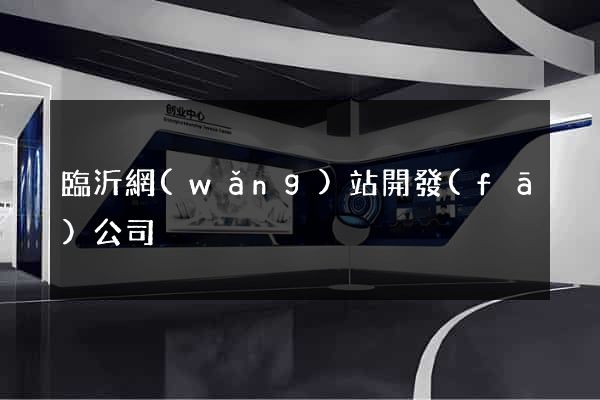 臨沂網(wǎng)站開發(fā)公司