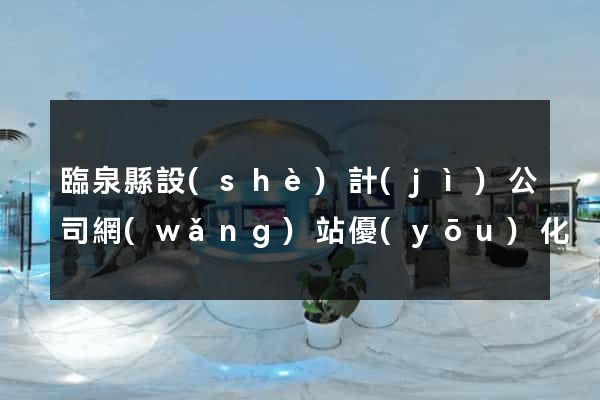 臨泉縣設(shè)計(jì)公司網(wǎng)站優(yōu)化