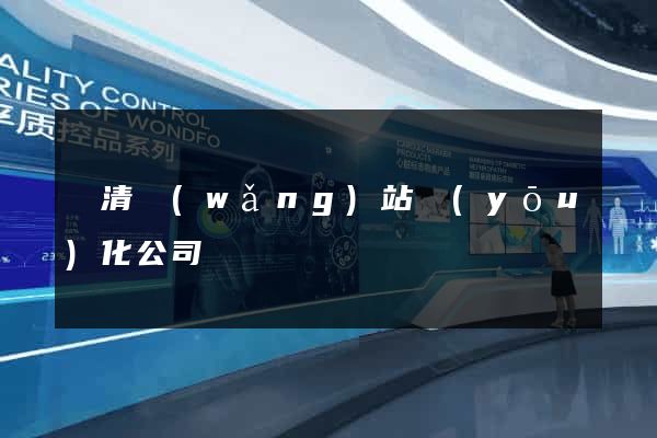 臨清網(wǎng)站優(yōu)化公司