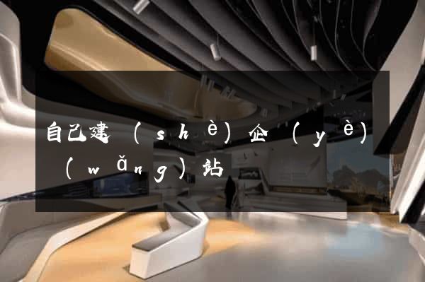 自己建設(shè)企業(yè)網(wǎng)站