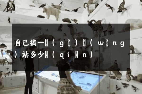 自己搞一個(gè)網(wǎng)站多少錢(qián)