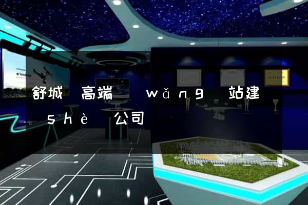 舒城縣高端網(wǎng)站建設(shè)公司