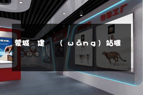 蒙城縣建設網(wǎng)站推廣