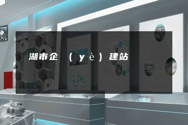 蕪湖市企業(yè)建站
