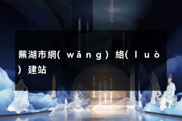 蕪湖市網(wǎng)絡(luò)建站