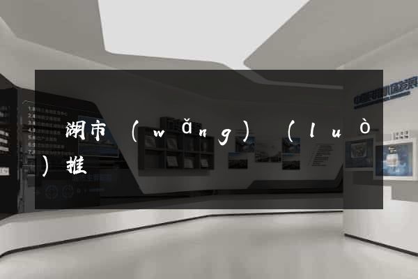 蕪湖市網(wǎng)絡(luò)推廣