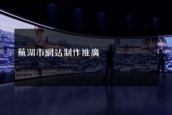蕪湖市網站制作推廣