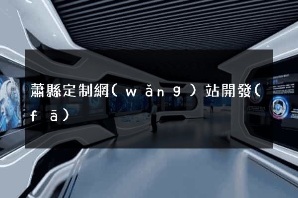 蕭縣定制網(wǎng)站開發(fā)