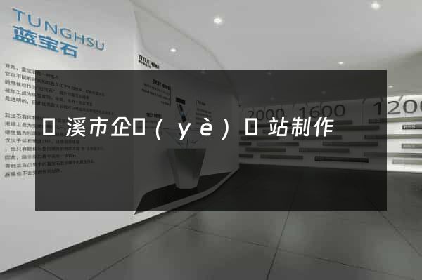 蘭溪市企業(yè)網站制作