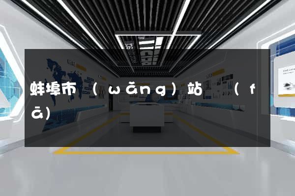 蚌埠市網(wǎng)站開發(fā)