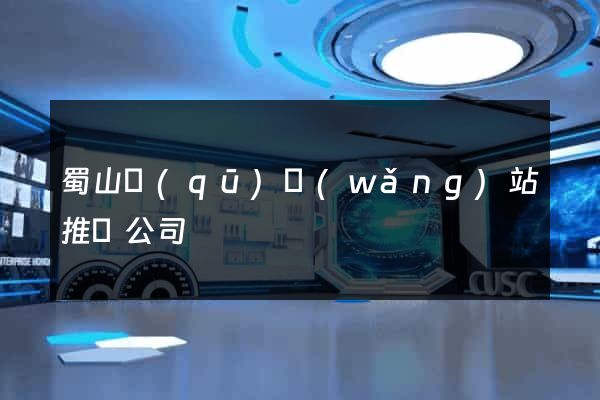蜀山區(qū)網(wǎng)站推廣公司