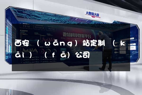 西安網(wǎng)站定制開(kāi)發(fā)公司