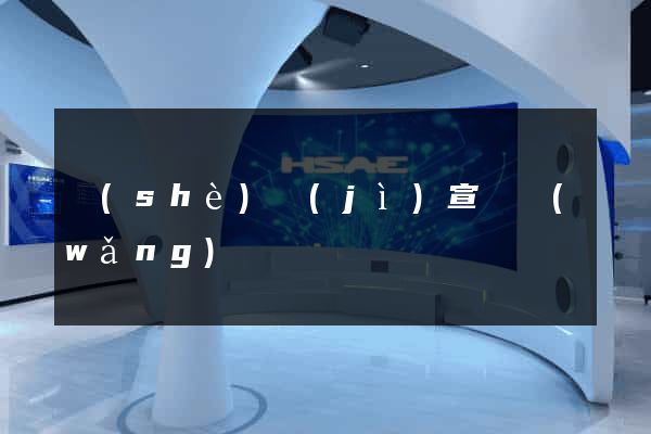 設(shè)計(jì)宣傳網(wǎng)頁