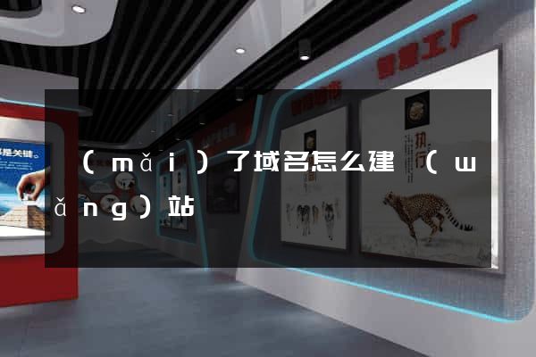 買(mǎi)了域名怎么建網(wǎng)站