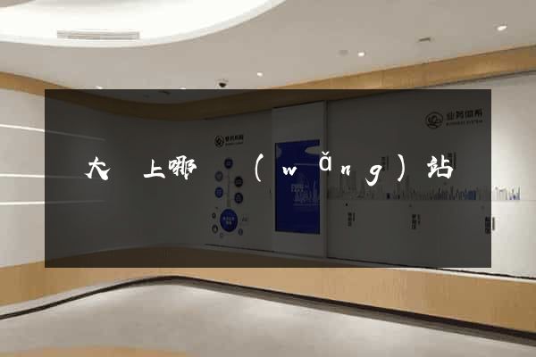 賣大錢上哪個網(wǎng)站