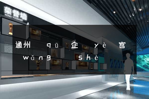 通州區(qū)企業(yè)官網(wǎng)設(shè)計