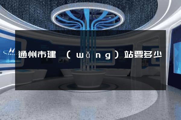 通州市建網(wǎng)站要多少錢