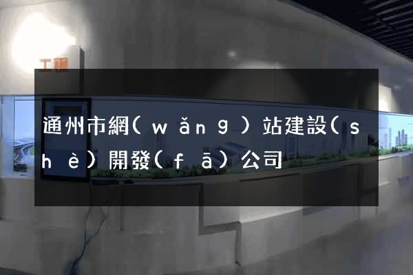 通州市網(wǎng)站建設(shè)開發(fā)公司