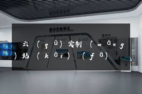 連云區(qū)定制網(wǎng)站開(kāi)發(fā)
