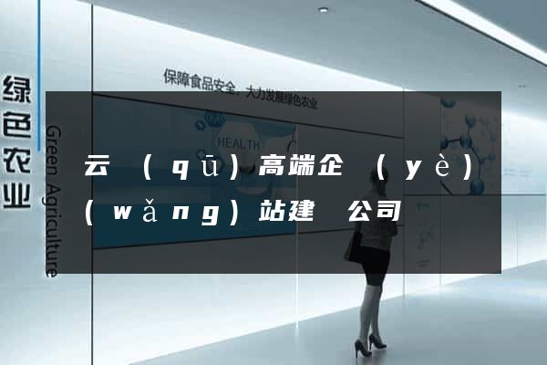 連云區(qū)高端企業(yè)網(wǎng)站建設公司