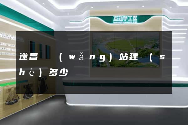 遂昌縣網(wǎng)站建設(shè)多少錢