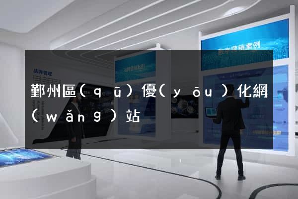 鄞州區(qū)優(yōu)化網(wǎng)站